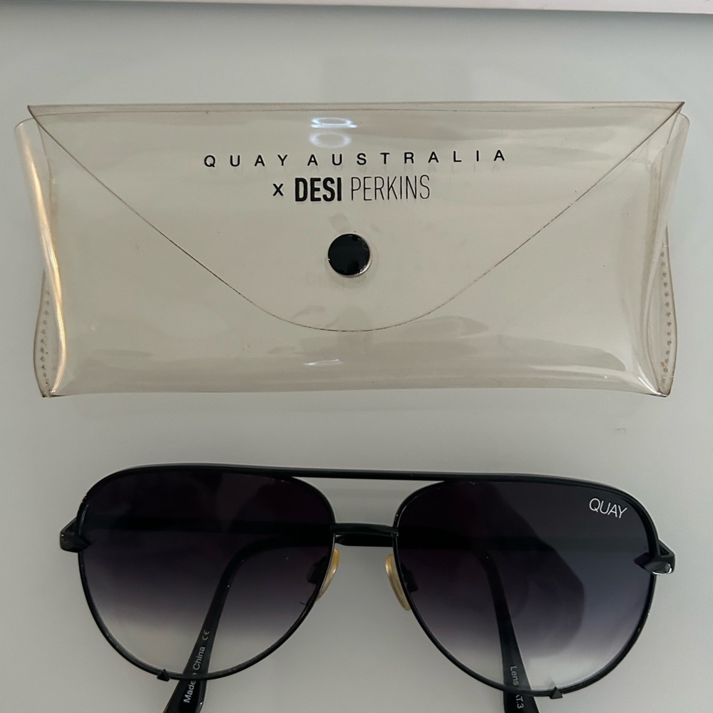 Quay Australia Black Sunglasses